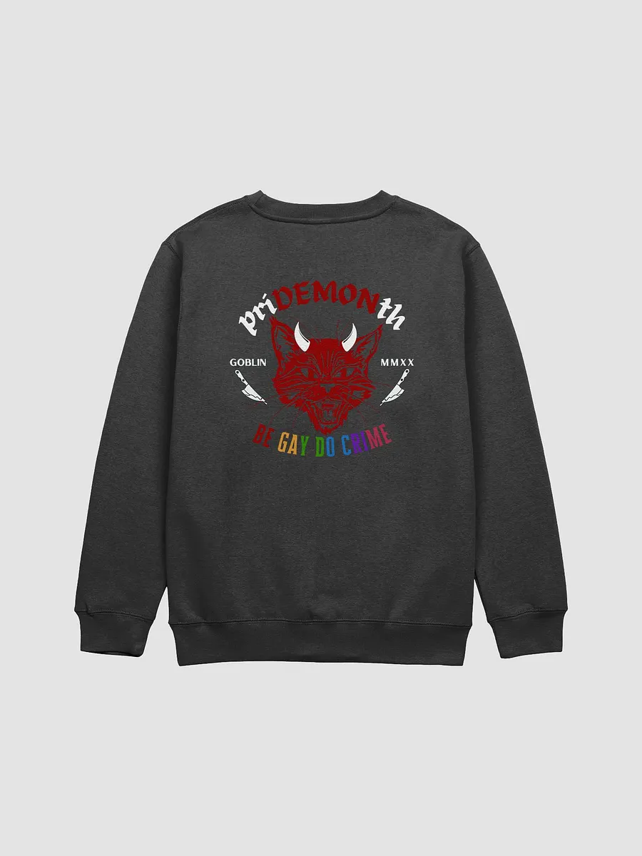 priDEMONth Sweatshirt {Dark} product image (2)