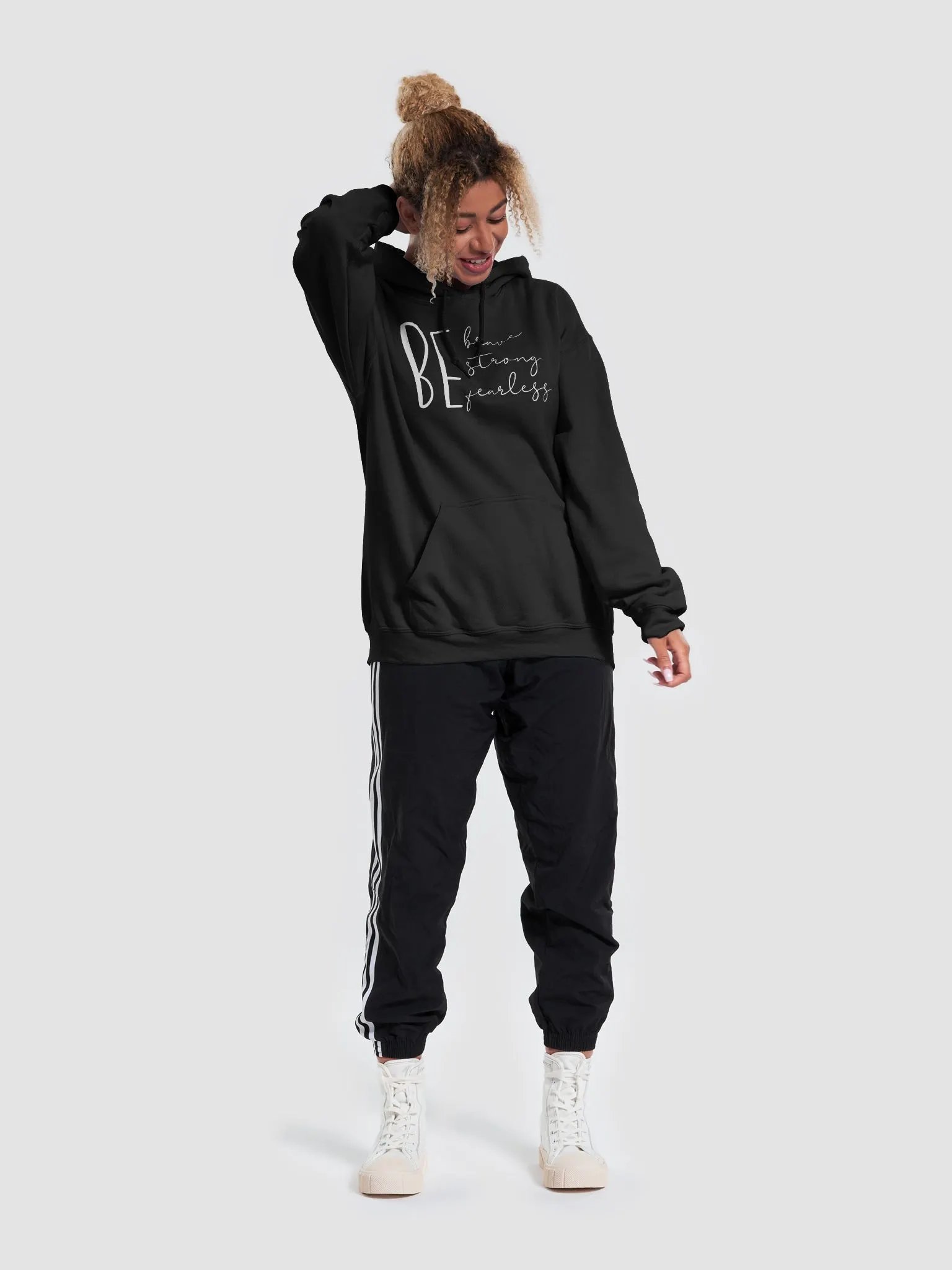 BE Brave. Strong. Fearless. Hoodie product image (5)