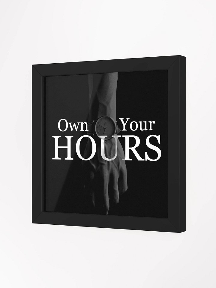 Chrono Crafted Matte Poster product image (6)