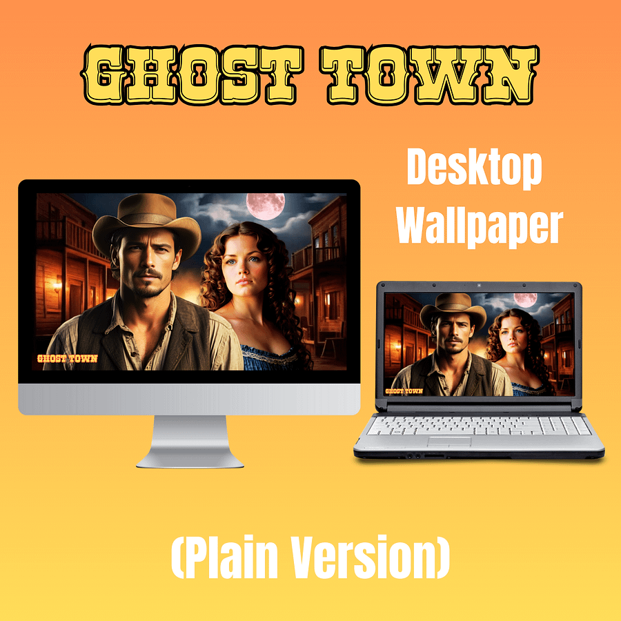 Ghost Town - Desktop Wallpaper (Plain) product image (1)