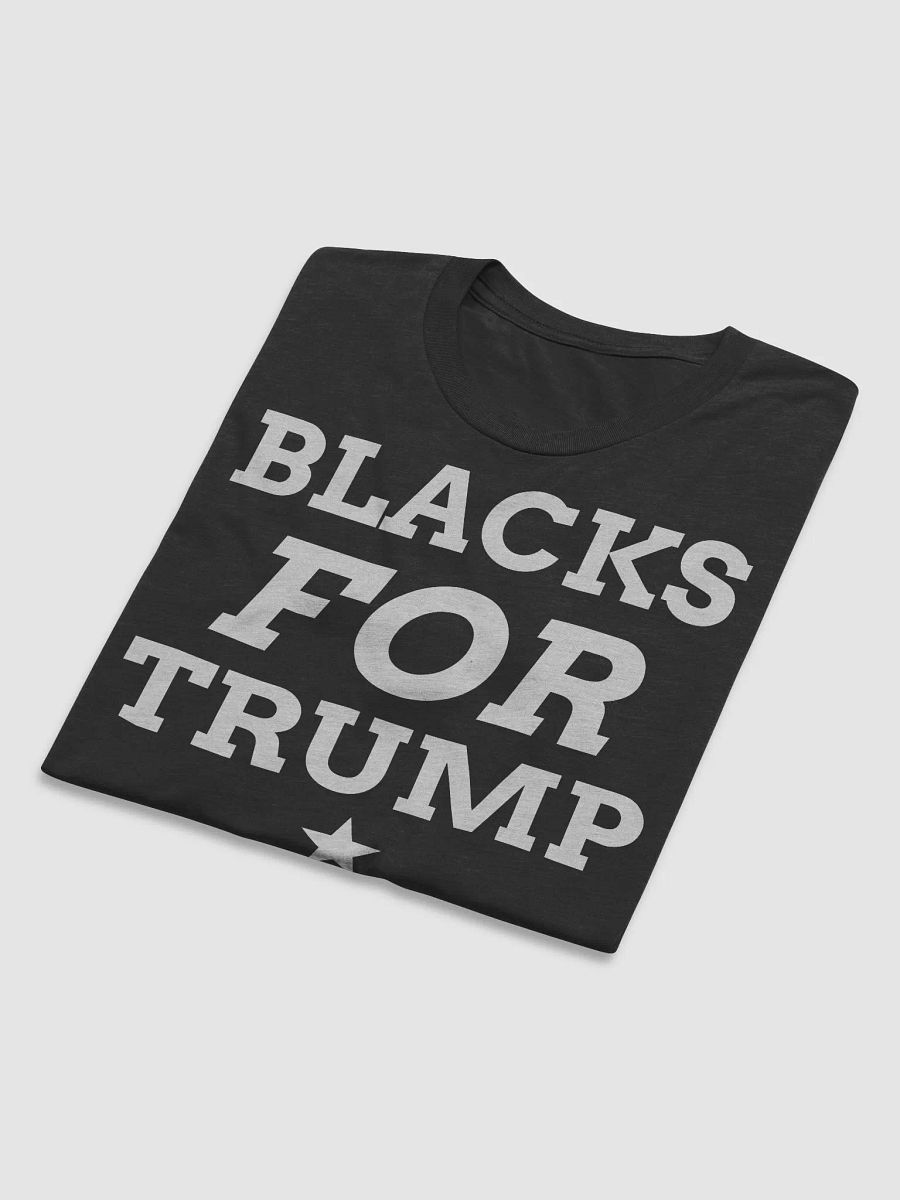 BLACKS FOR TRUMP 2024 Triblend Short Sleeve T-Shirt product image (3)