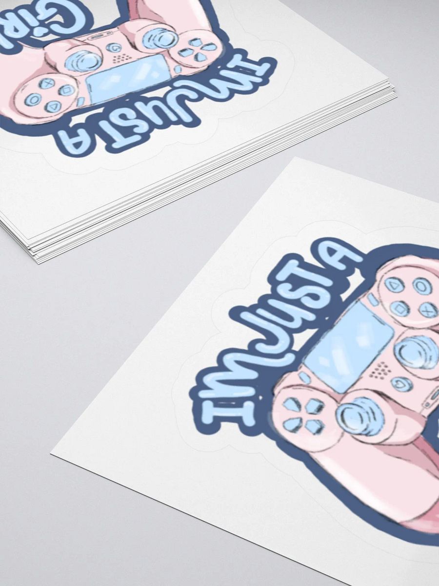 GAMER QUEENS just a girl sticker product image (4)