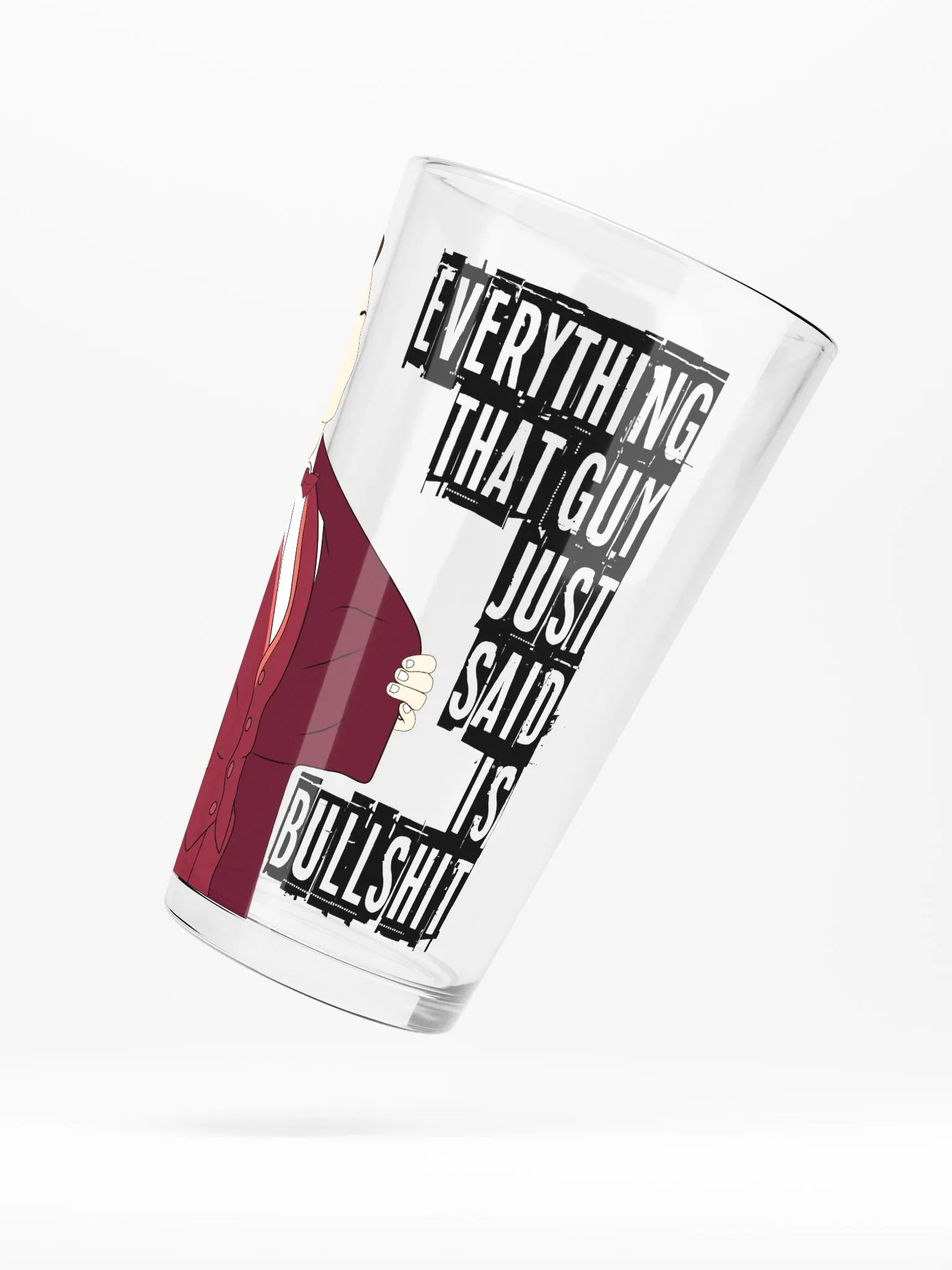 Cousin Vinnie Shaker Pint Glass product image (4)