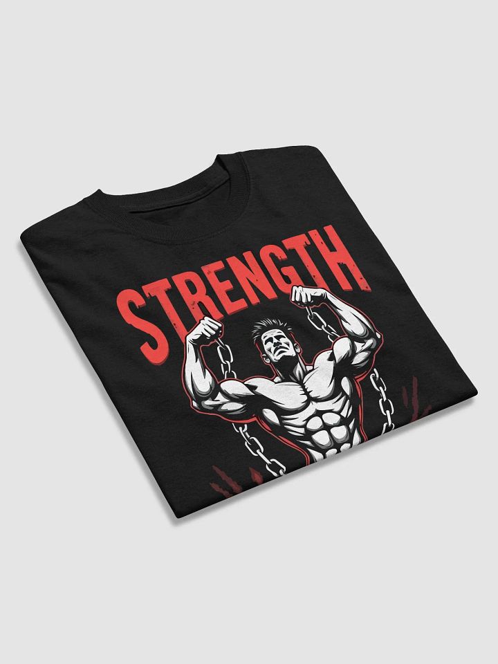 Strength Unleashed Bodybuilder Graphic T-Shirt product image (2)