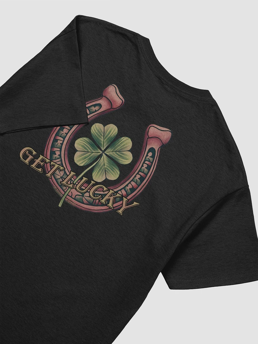 Get Lucky Four-Leaf Clover and Horseshoe Lucky T-shirt product image (35)