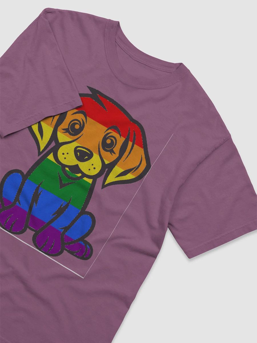 Rainbow Pride Puppy Men's T-Shirt product image (32)