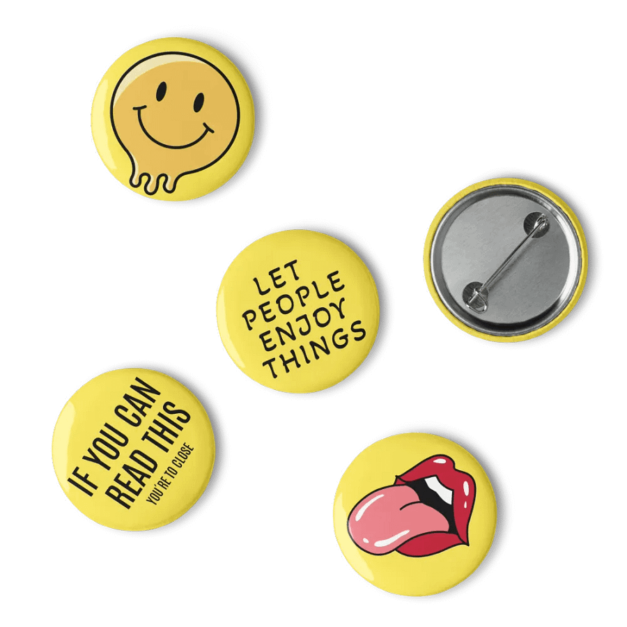 Melting Emotions Pin Button Set product image (15)
