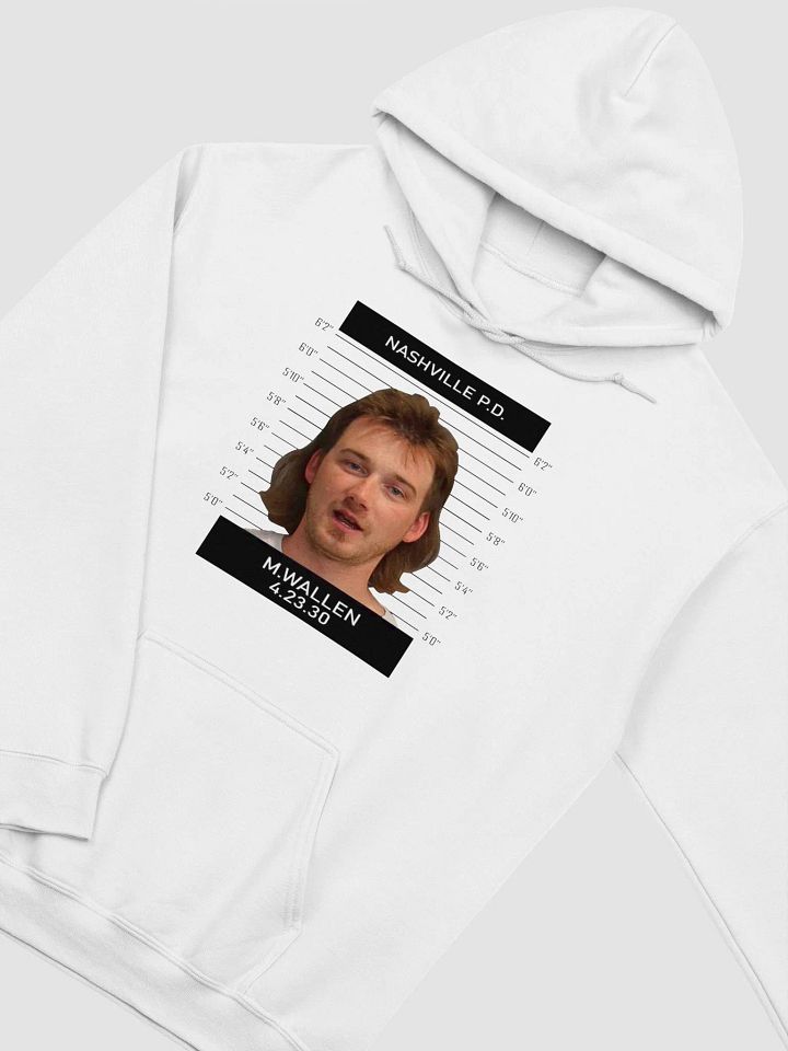 If I'm The Problem Morgan Wallen Mugshot Hoodie product image (18)