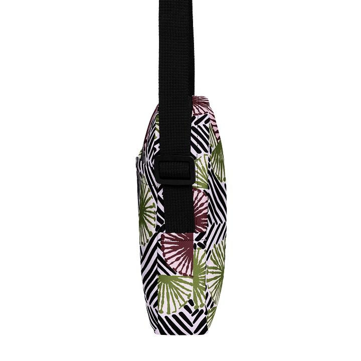 Afrococo Fan Stripes Geometric Print Crossbody product image (2)