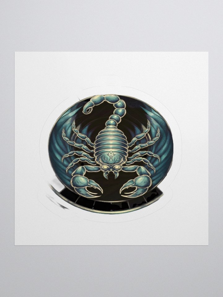 Scorpio Sticker - Bold Zodiac Design | Exclusive | TDS Music product image (3)
