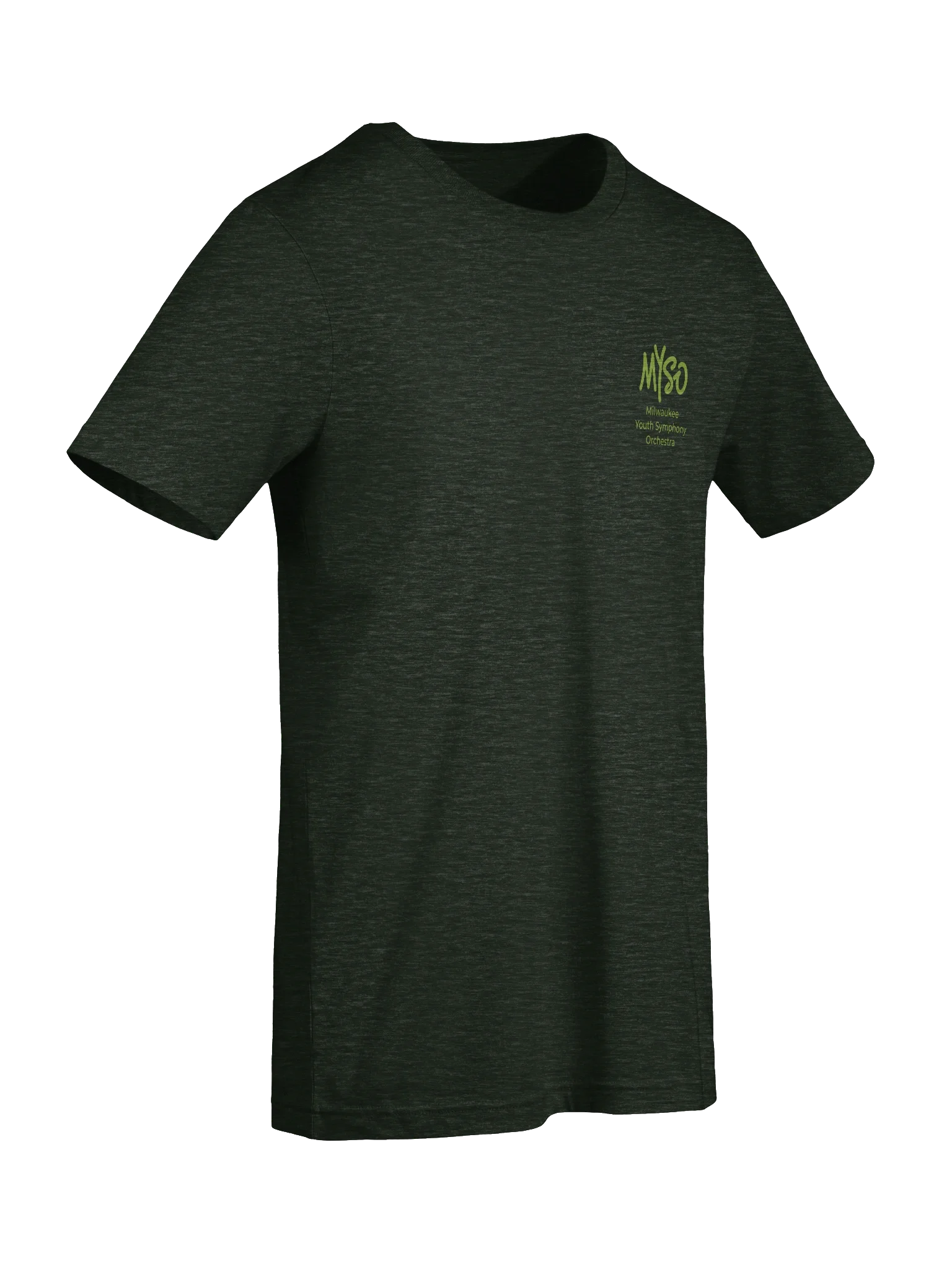 MYSO Adult Green Instrument T-shirt product image (9)