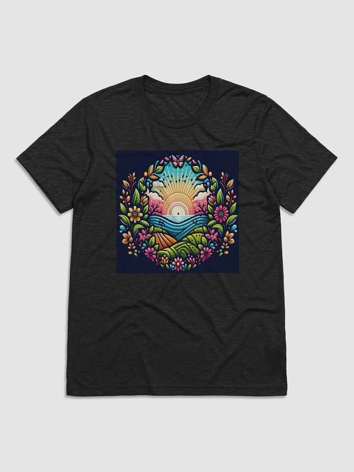 Whimsical Sunrise Fields T-Shirt product image (1)