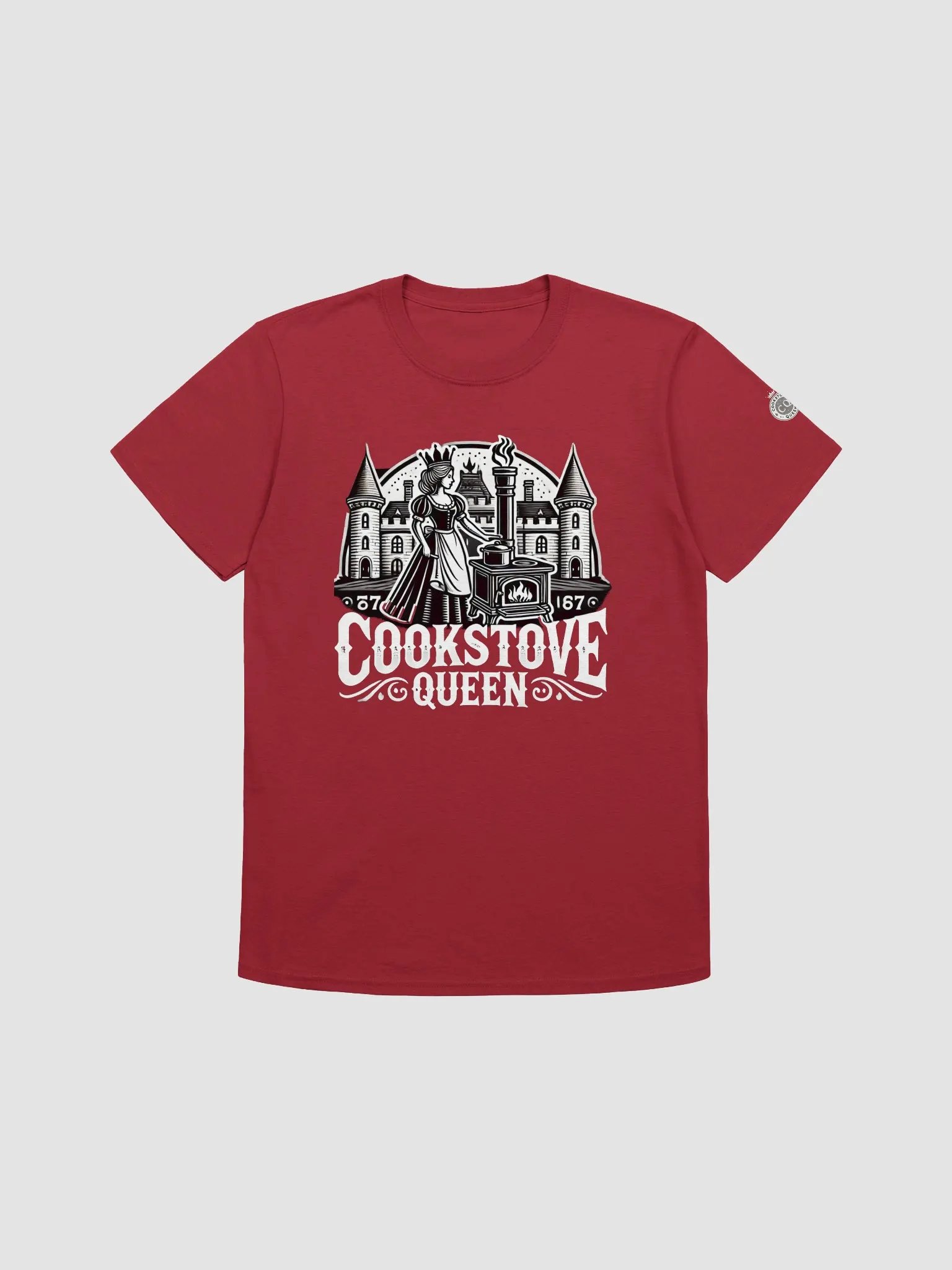 Unisex Cotton Teeshirt - Cookstove Queen Logo product image (1)