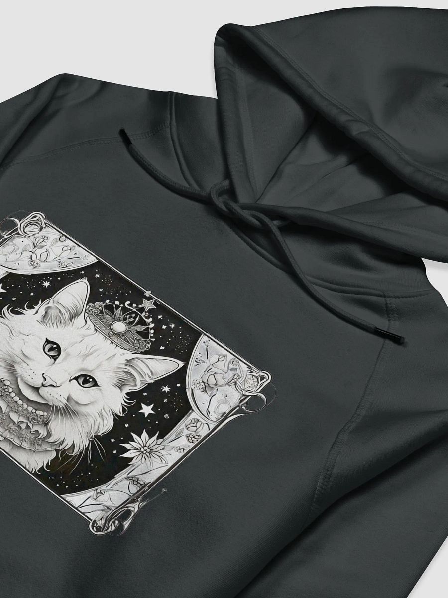 The Duchess, purrfect elegance and poise, soft hoodie black product image (3)