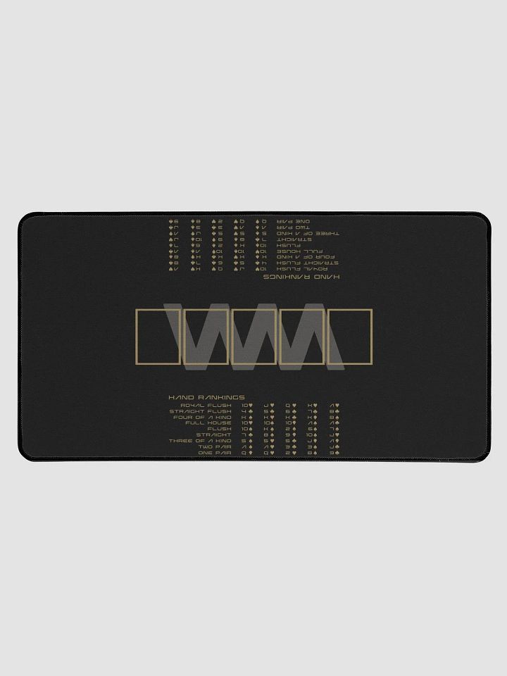 Royal Flush Desk Mat - Poker Hand Rankings product image (1)