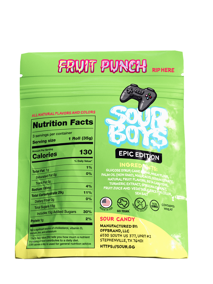 Fruit Punch SourBoys product image (2)