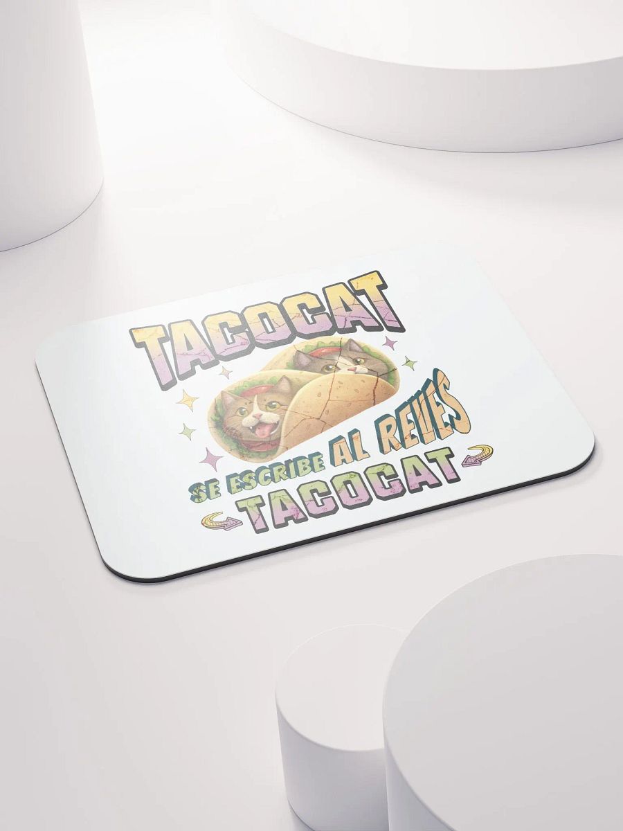 Tacocat Palindrome Mouse Pad product image (4)