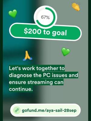 I hate doing this but my PC broke and I haven't raised enough to fix it yet. It is my only income source, so I'm sharing here just in case anyone is in a position to help #gofundme  https://gofund.me/4b367ed1a