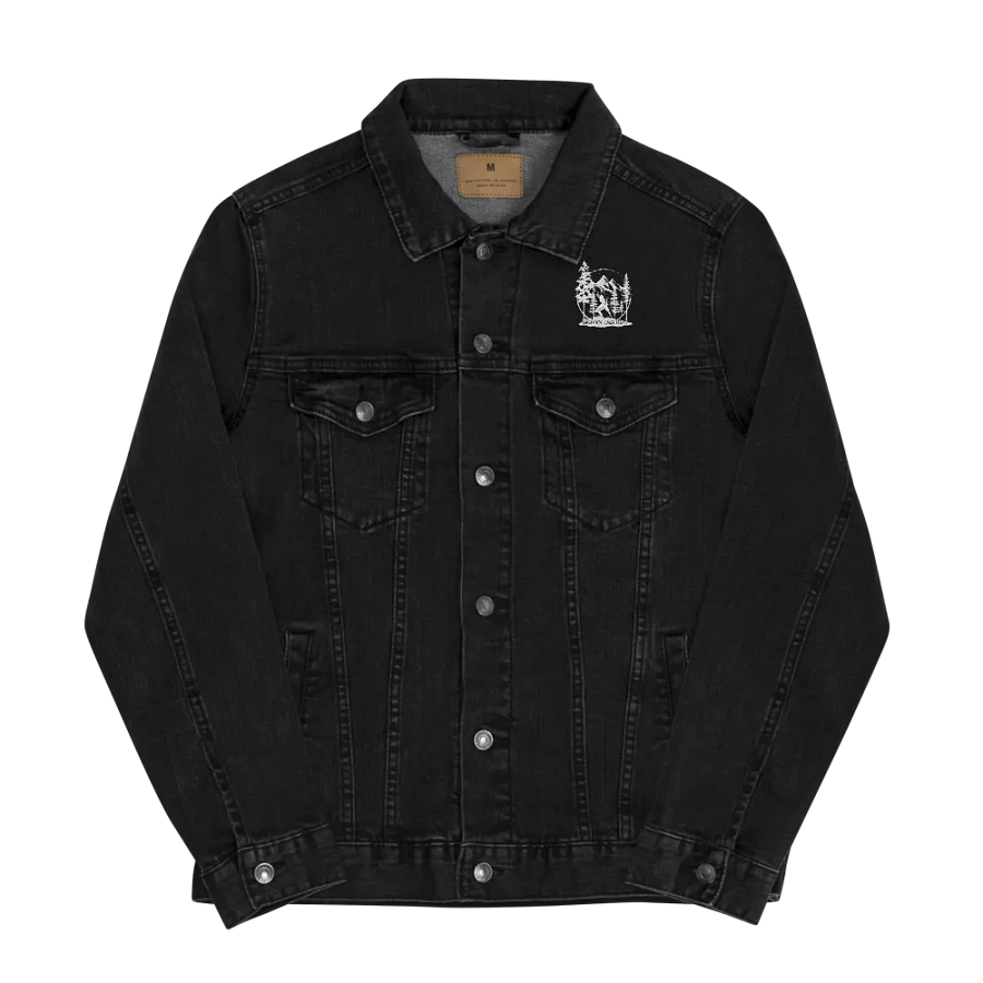 BIGFOOT CASE FILES LOGO WHITE DENIM JACKET product image (1)