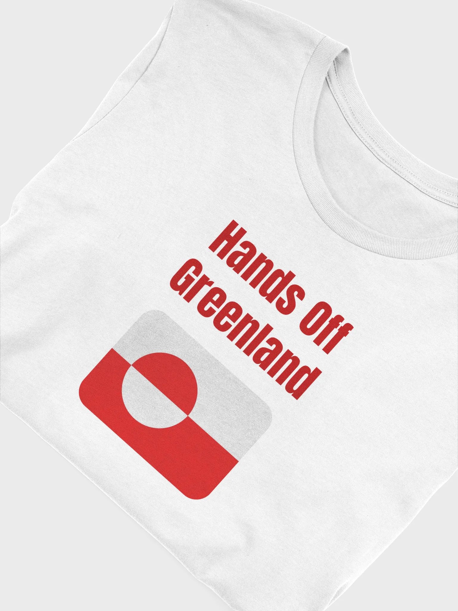 Bold Greenland Flag T-Shirt product image (5)