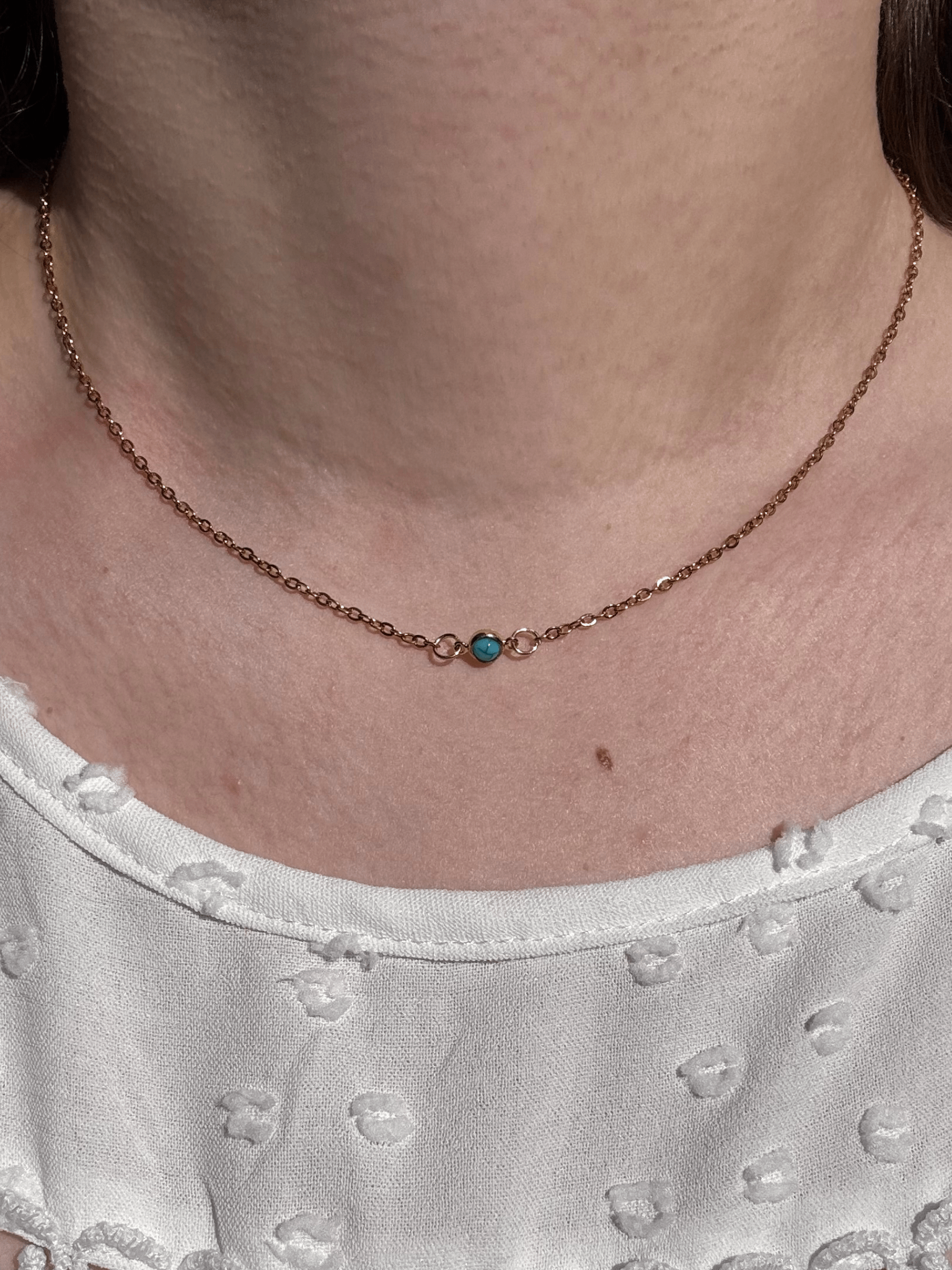 Dainty Turquoise Necklace product image (1)