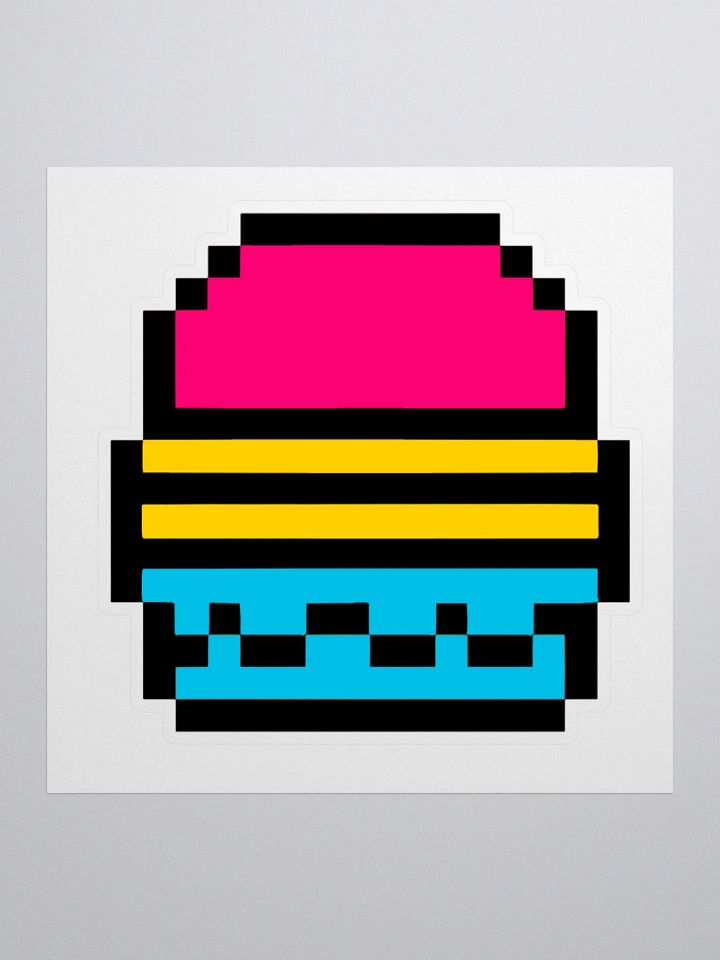 Pansexual Pride Bun Sticker product image (2)