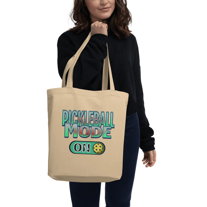 Pickleball Mode On Eco Tote product image (2)
