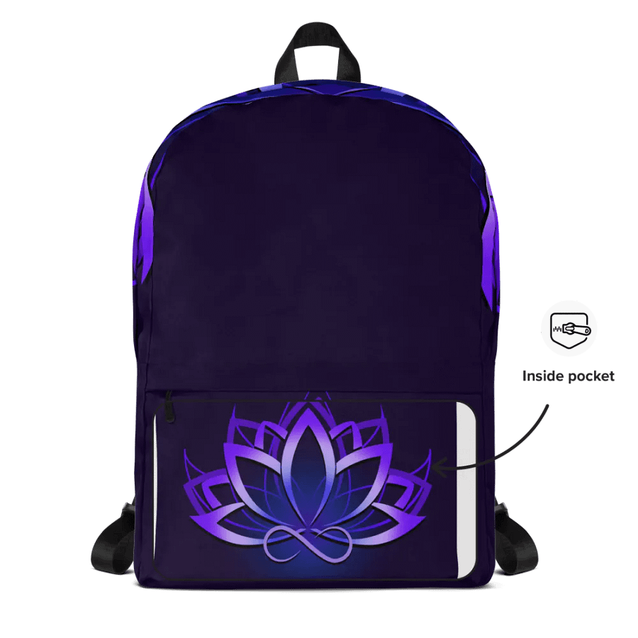 Flexxfinity Lotus Backpack Dark product image (9)
