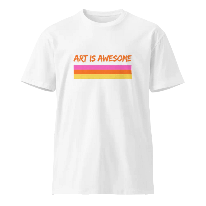 Art Is Awesome Tshirt product image (1)