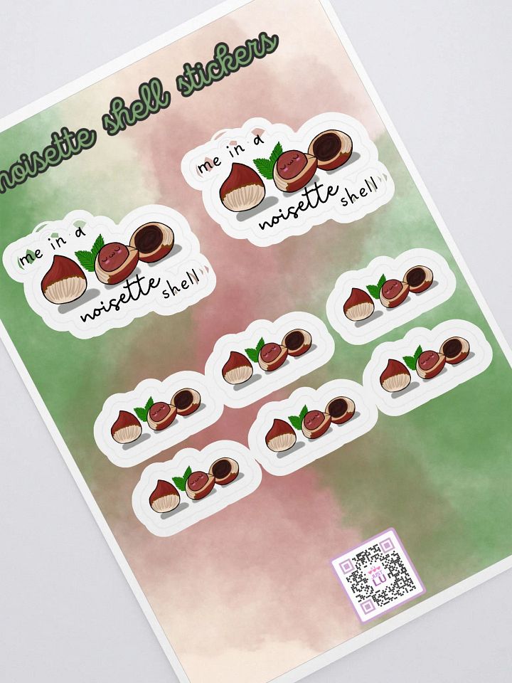 NOISETTE SHELL Sticker Sheet product image (1)