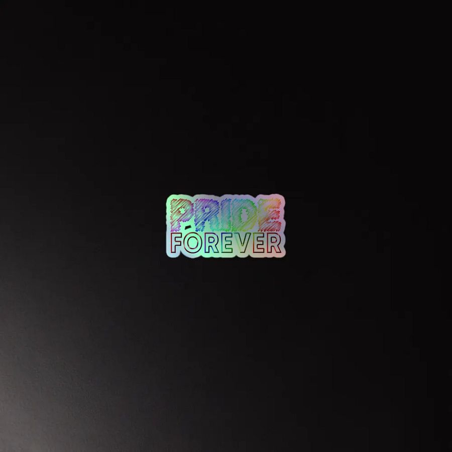 Pride Forever Holographic Sticker product image (4)
