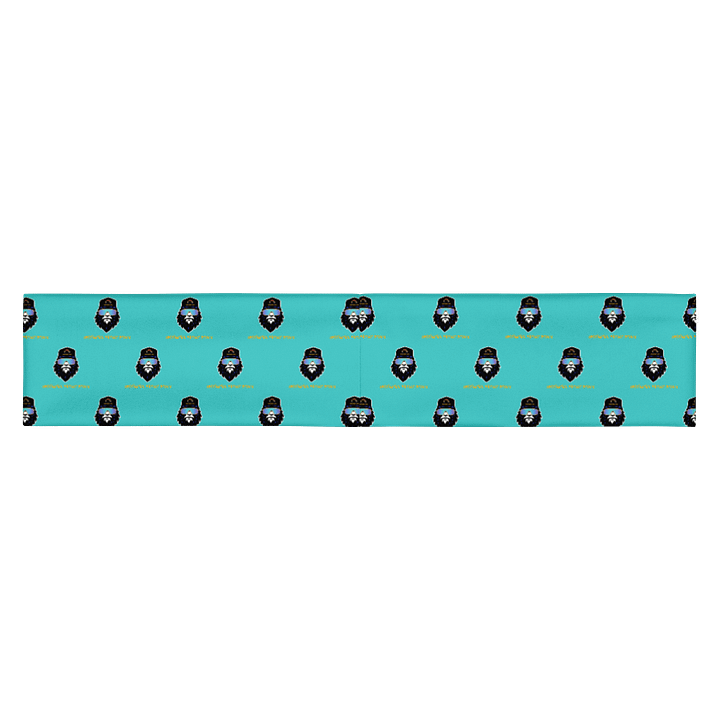 Destination Bigfoot Bronco Monogram Bigfoot Logo Headband (Dark Turquoise) product image (2)