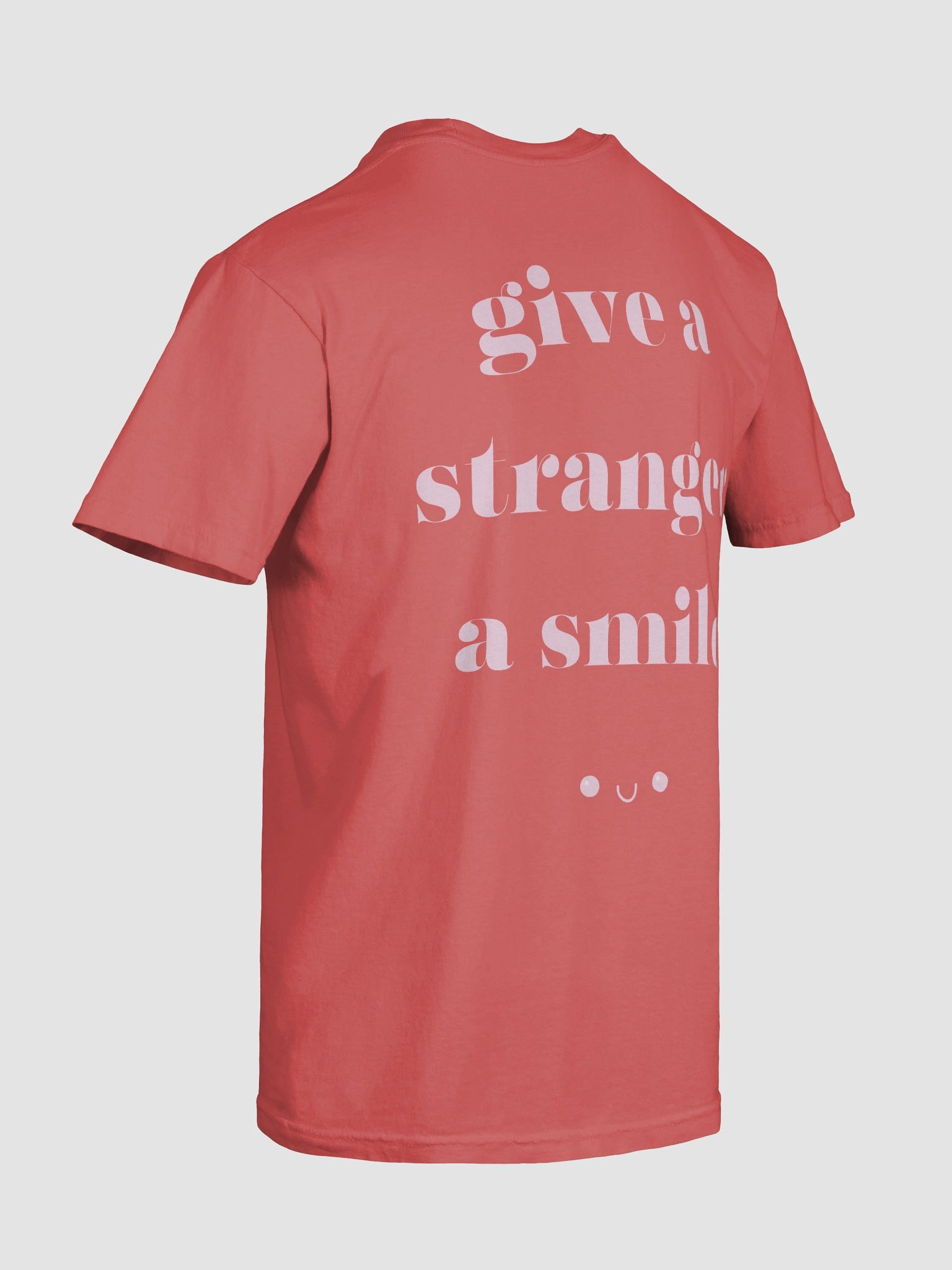 Give a Stranger a Smile Pink Tee product image (10)