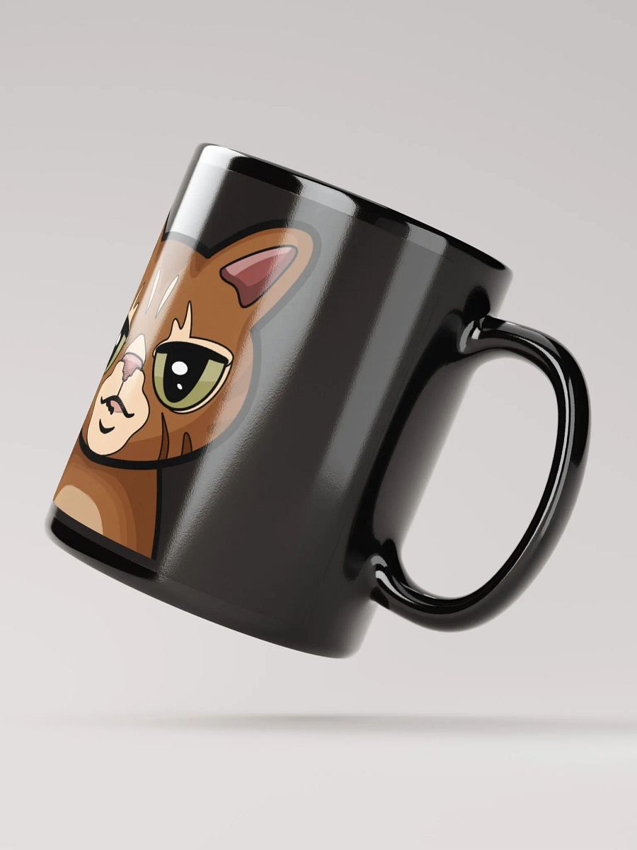 Reggie Black Glossy Mug product image (4)