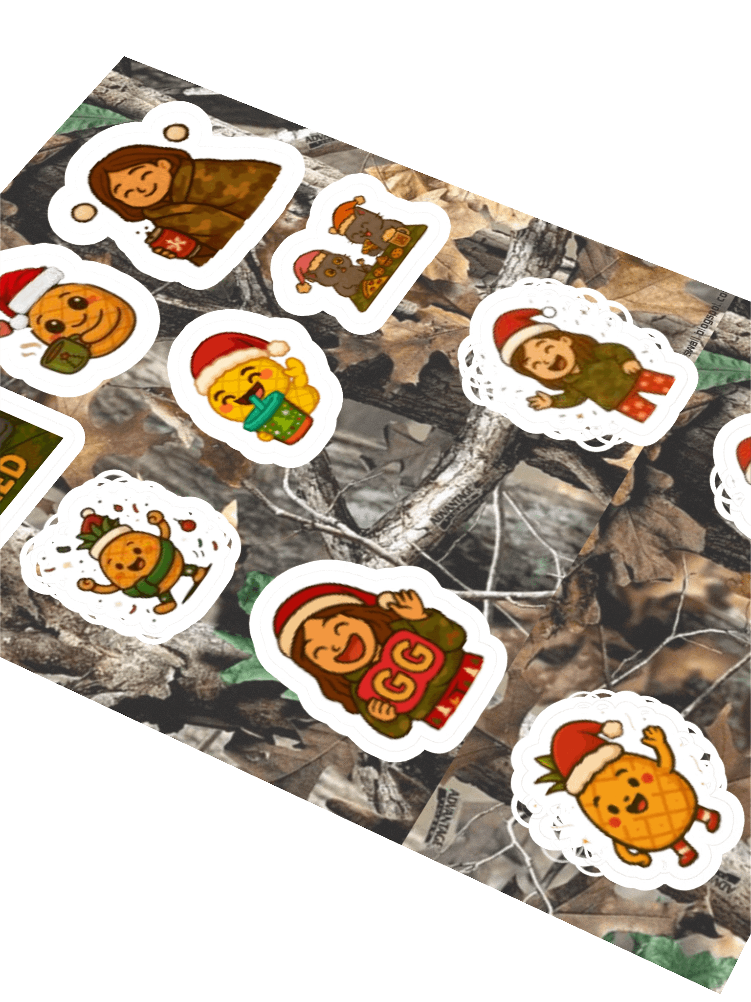 christmas Emote Stickers product image (2)