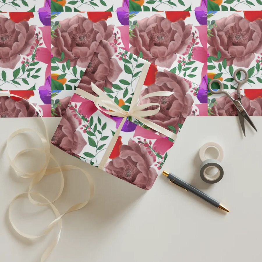 Blossom Harmony Wrapping Paper Set product image (12)