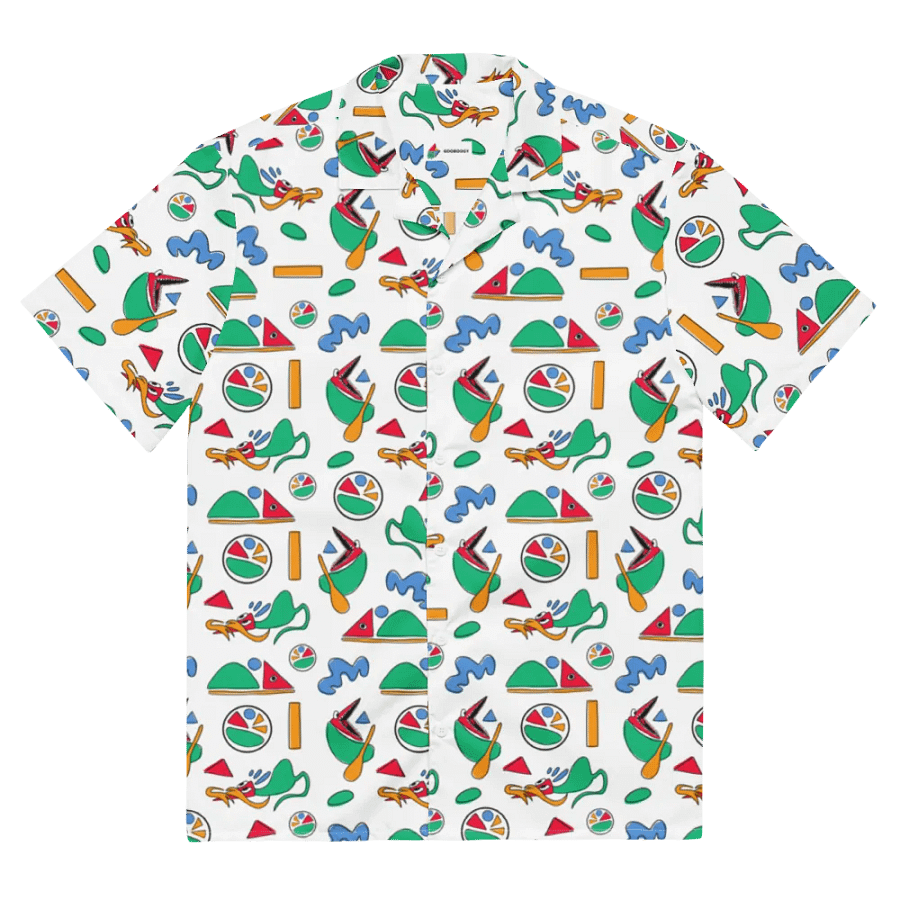THE GOOBOOGY - PRINT BUTTON-UP SHIRT product image (2)