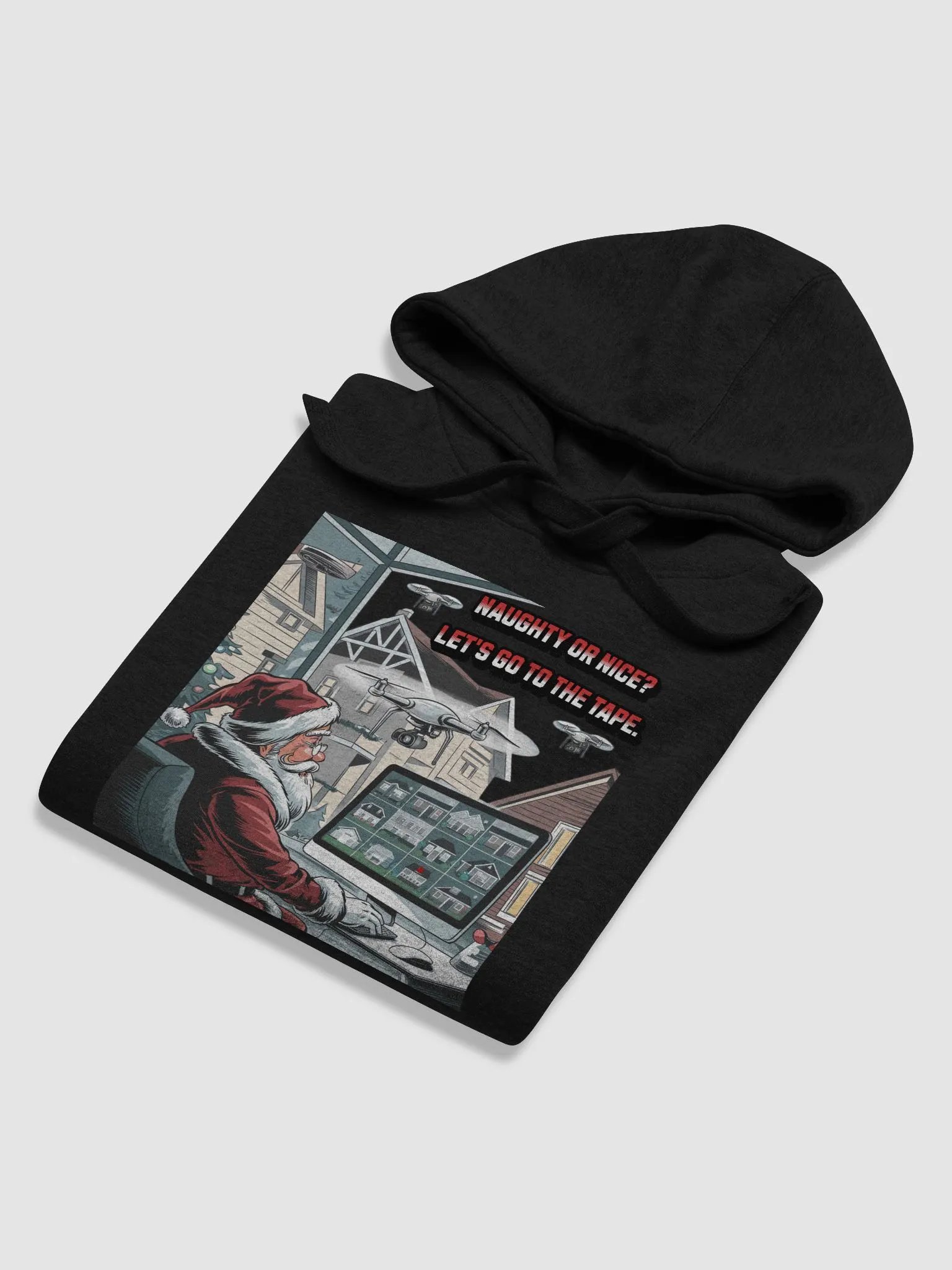 Naughty or Nice? Let's Go To The Tape - Hoodie product image (36)