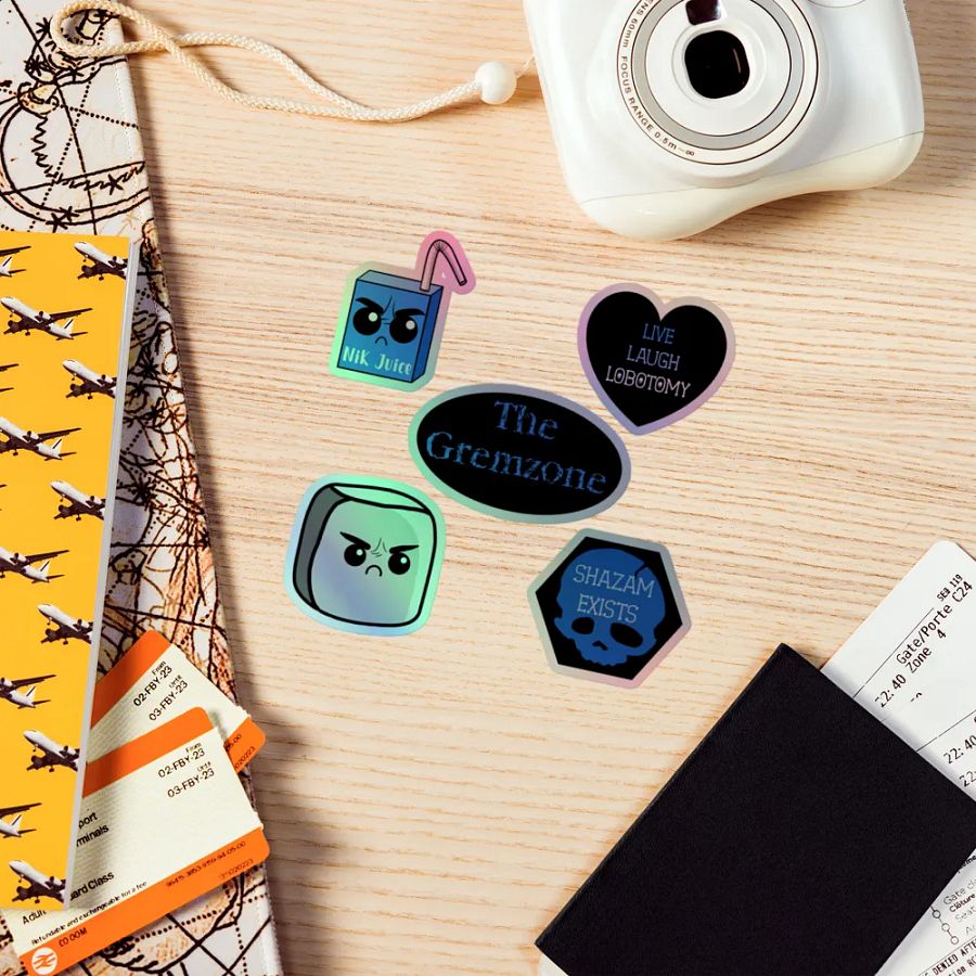 Meme Holo Sticker Sheet product image (5)