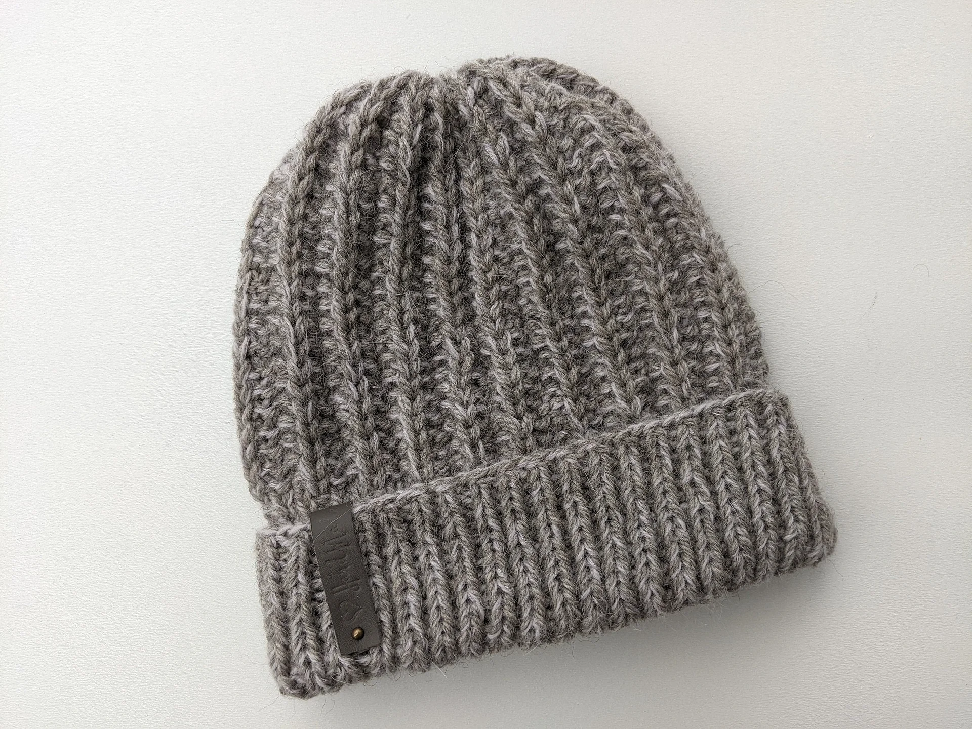 Unisex Winter Knit Hat Pattern for Men product image (8)