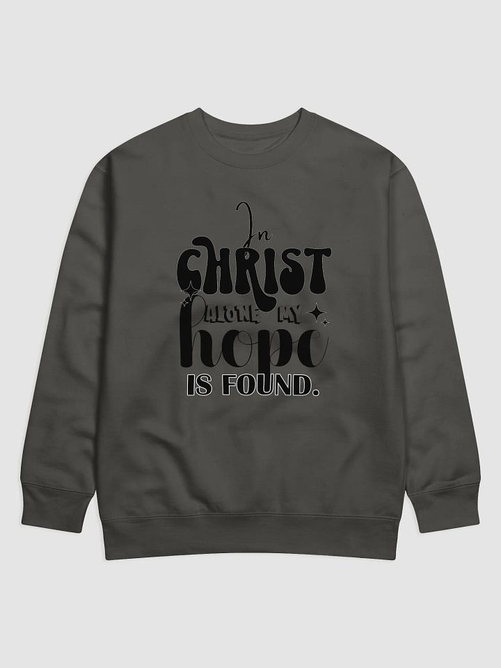In CHRIST IS FOUND Premium Sweatshirt product image (1)