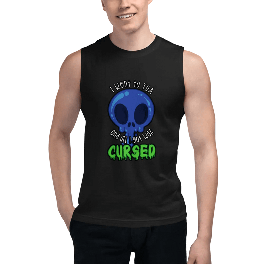 All I Got Was Cursed - Shaman - Men's Style Muscle Tank product image (5)