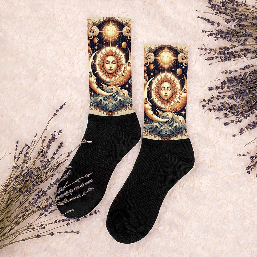 Black Foot Sublimated Socks product image (4)