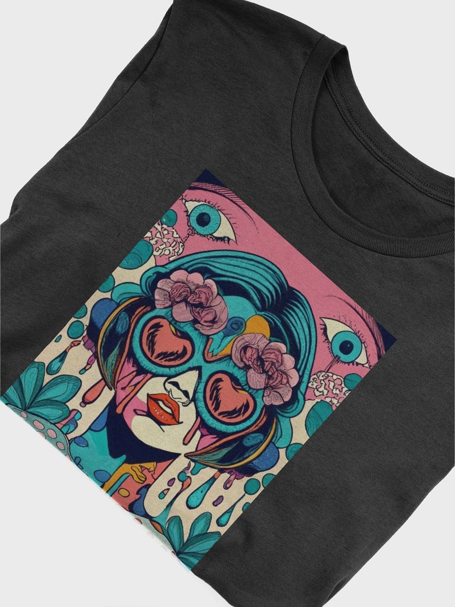 Retro Trippy Woman T-Shirt product image (3)