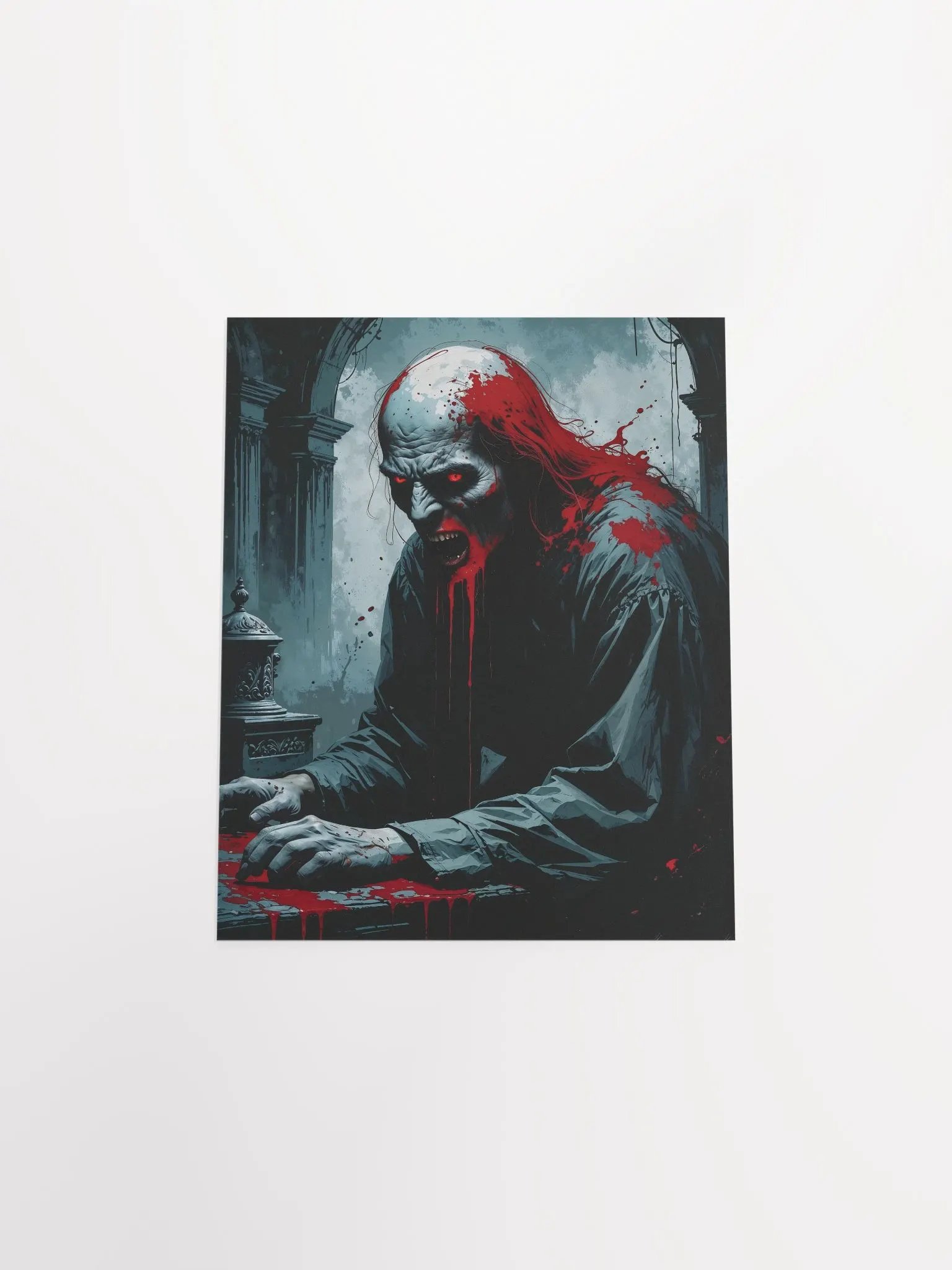 Bloodstained Wrath Matte Poster product image (25)