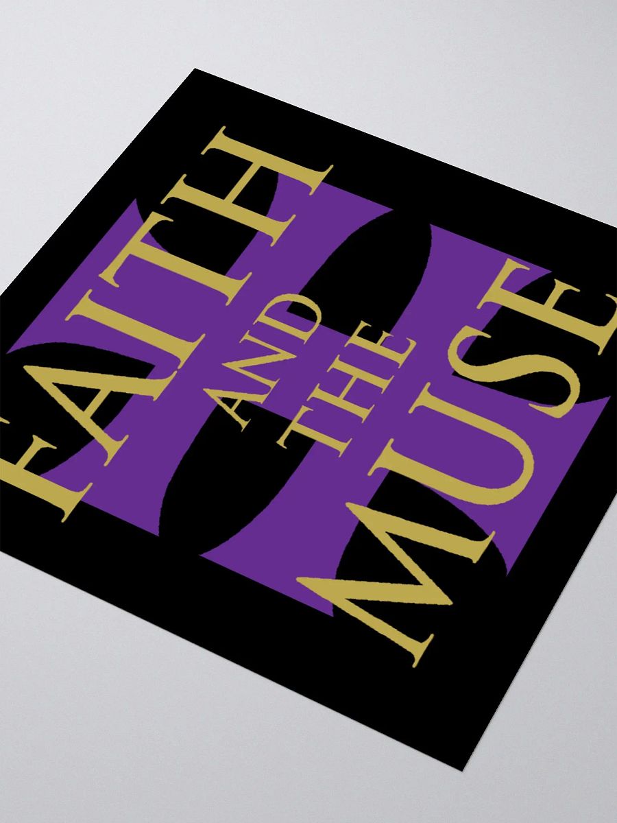 Faith and the Muse Cross Stickers product image (7)