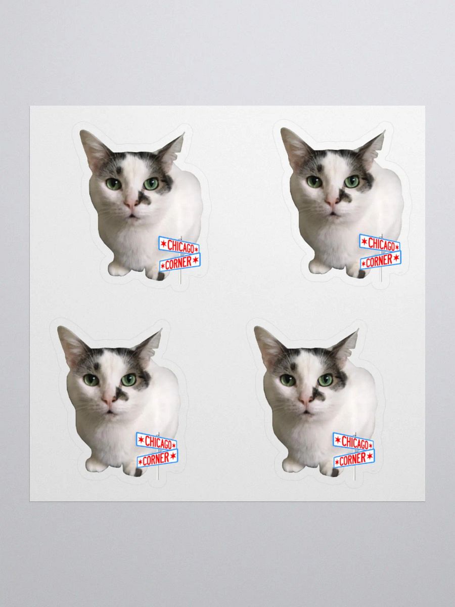 Chicago Corner Oreo Stream Cat Mini Stickers product image (1)