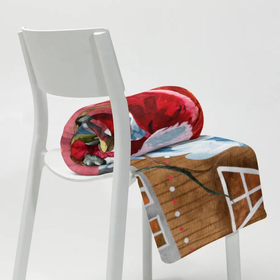 Warm Winter Embrace Throw Blanket product image (8)
