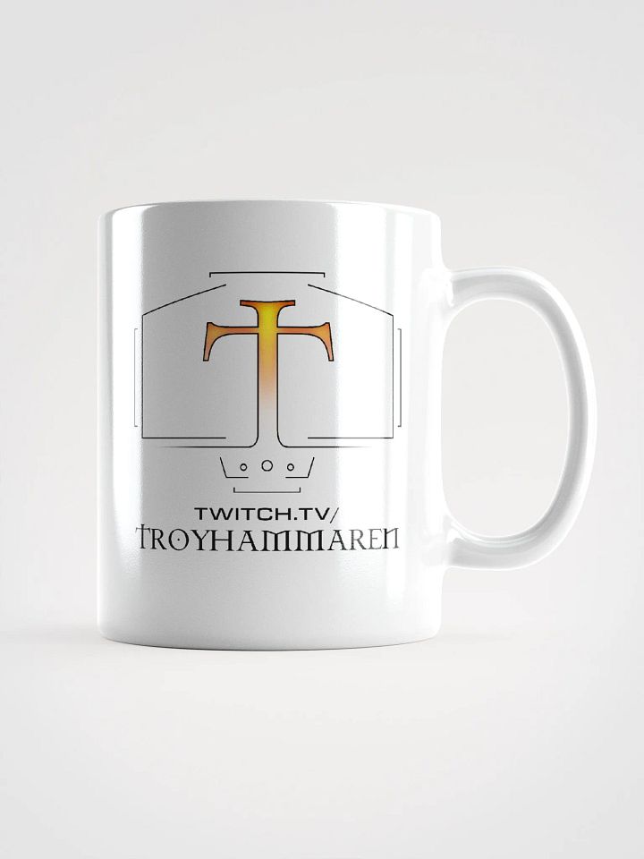 White Mug: URL-Logo product image (2)