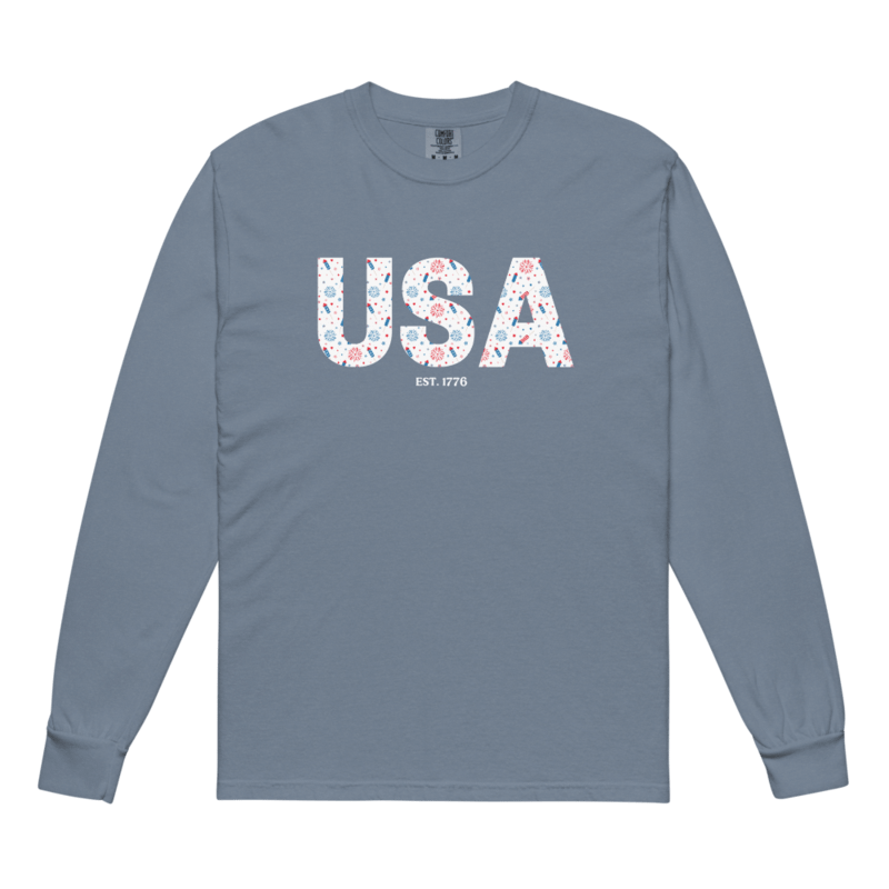 Long Sleeve USA Fireworks Tee product image (3)